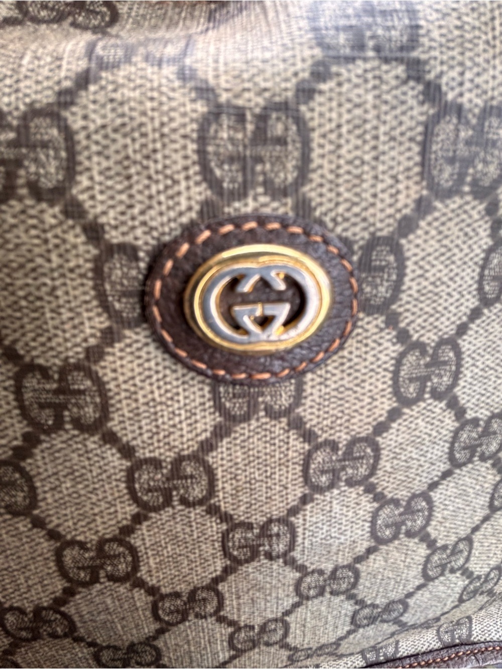 Vintage Gucci GG Mono Canvas Toiletry Pouch - Picture 5 of 7